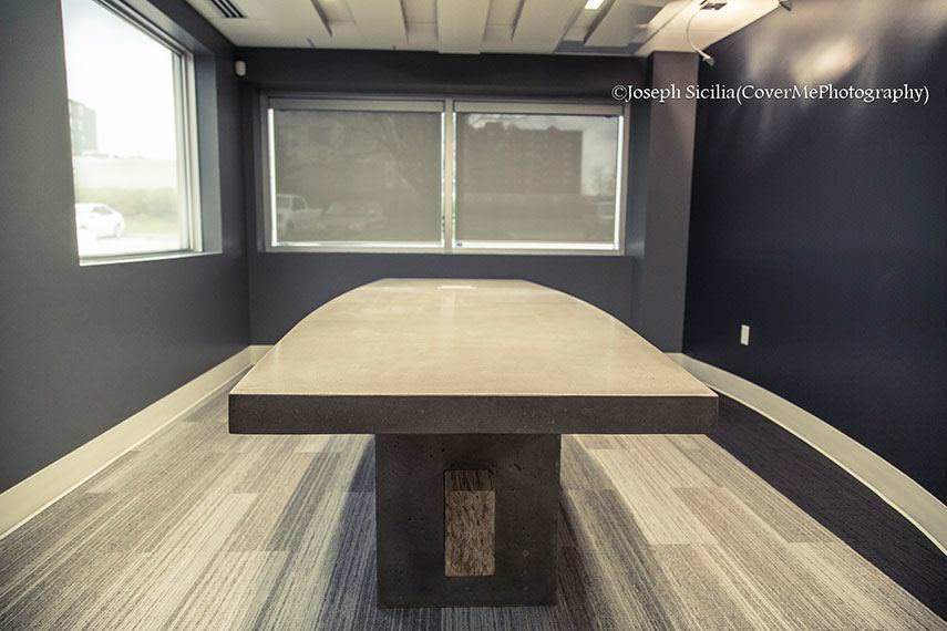 Griffin Urban concept boardroom table full view