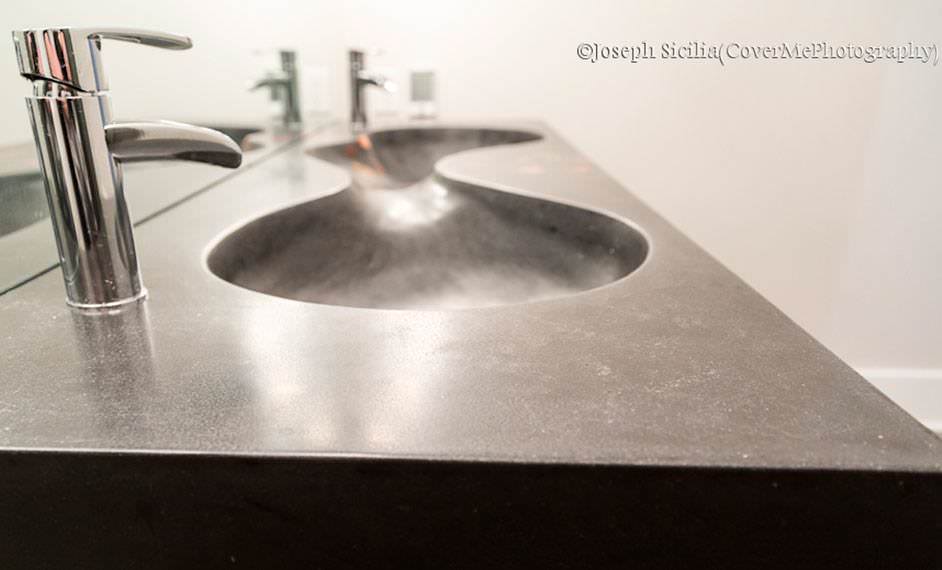 Griffin Urban concept double sink side view