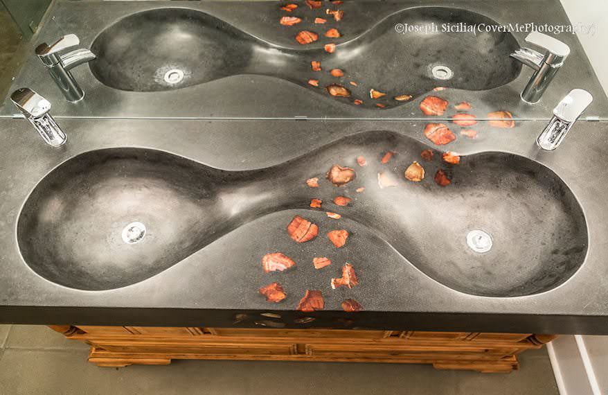 Griffin Urban concept double sink top view